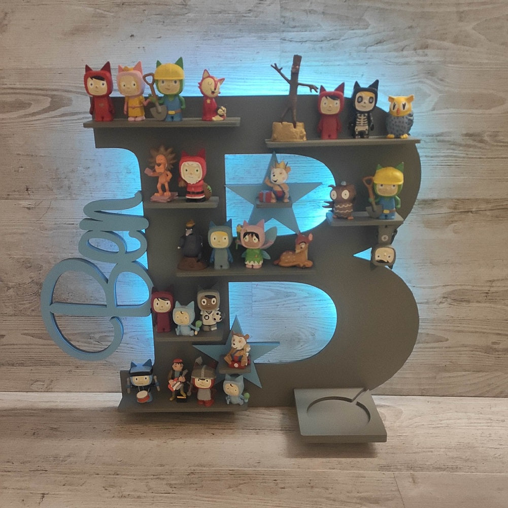 Tonie Regal Buchstabe M - Magnetisches Aufbewahrungsregal Für Toniebox