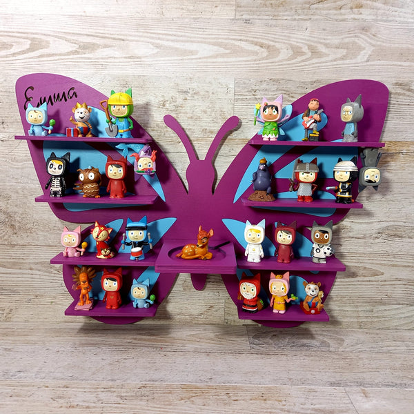 Regal Schmetterling für Toniebox personalisiert mit Farbwunsch für bis zu 54 Tonies
