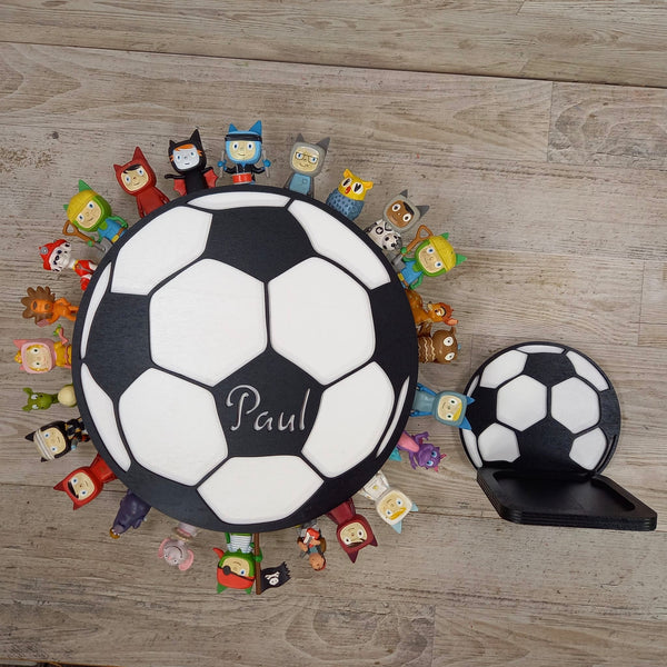 Regal Fußball für Toniebox personalisiert mit Farbwunsch für bis zu 60 oder 120 Tonies