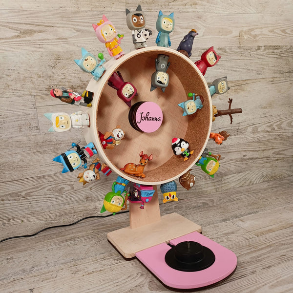 tonie aufbewahrung riesenrad Regal Riesenrad für Toniebox personalisiert mit Farbwunsch für bis zu – Wooden-Heart