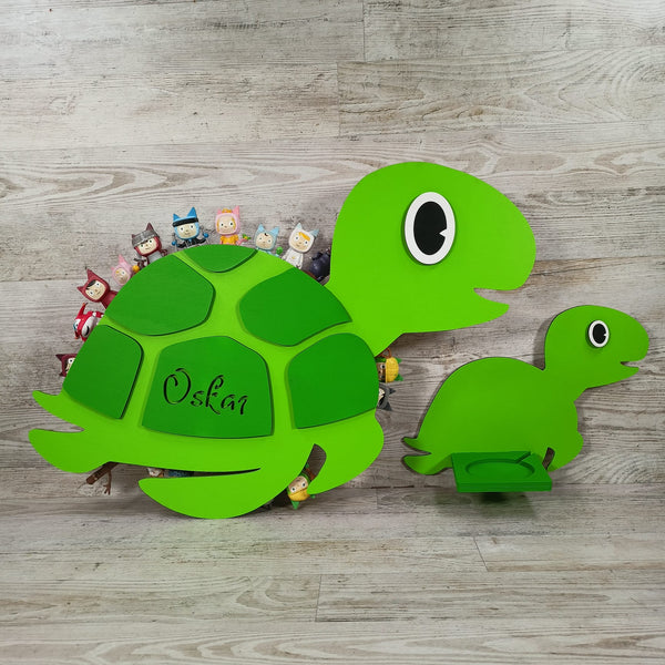 aufbewahrung schildkröte Regal Schildkröte für Toniebox personalisiert mit Farbwunsch für bis z – Wooden-Heart
